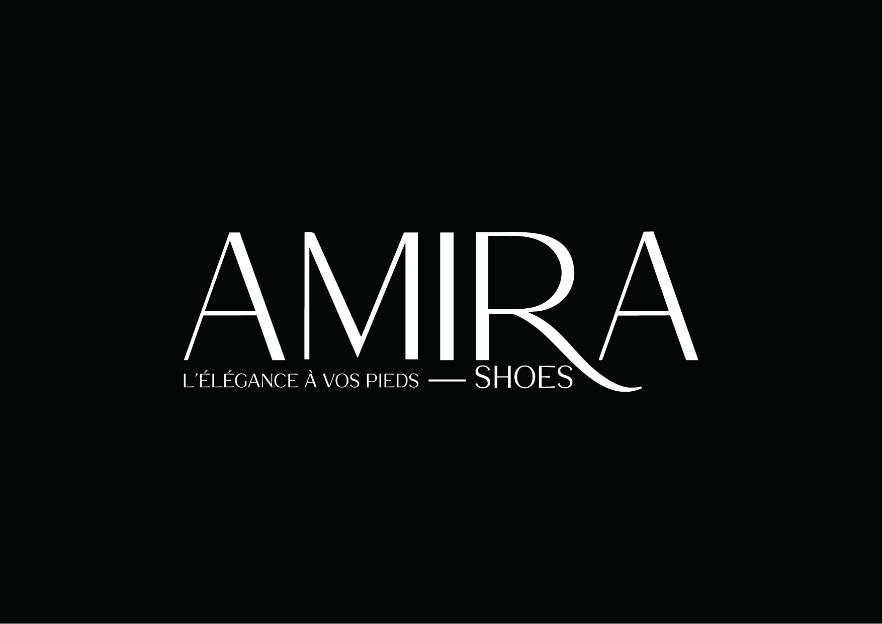 Logo Amira Shoes - client Infinity Pubkom agence digitale Oran